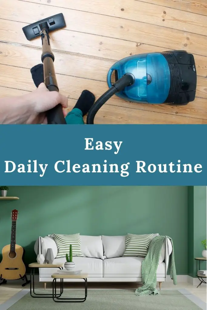 blue vacuum cleaner and white couch with a green background