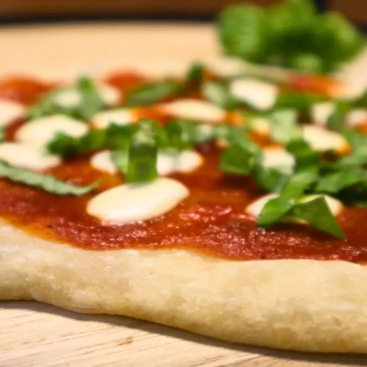 Simple Sourdough Pizza Crust Recipe (No Yeast!)